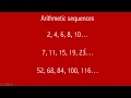 24 SAT Math Sequences and Probability