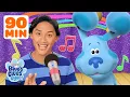 90 MINUTES of Blue s Best Sing-Alongs Dance Party Marathon Blue s Clues You