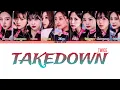 Download Lagu [Aİ COVER] how would TWİCE sing 'Takedown' by HUNTRİX Color Coded Lyrics