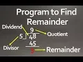 How to Find Remainder in Division Mod Operator GW BASIC Programing Tutorial