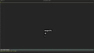 Vim Quick Tip a List of Numbers