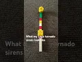 Lagu What my lego tornado sirens look like verses real ones