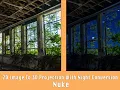 2D Image To 3D Projection With Night Conversion Include BreakDown Nuke