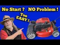Fix Your Stubborn Troy-Bilt Mower Get It Running on the First Pull Again