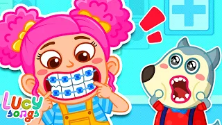 Primeiro Aparelho Colorido do Bebê 😍 Música do Dentista 🌸 Lala Canções Infantis