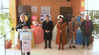 Del. Prov. de Educa., alcaldesa y concejala presentes en el aniversario del López Arenas