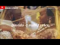 Davido - 1 Milli (Official Lyrics)