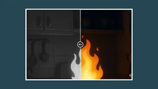 Image Comparison Slider Using HTML CSS JavaScript