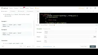 LeetCode 796 Rotate String