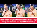 Lagu His Holiness Prophet Aruvaluezeama Nweke Nteje Abogu Ide Performs Live Ekpili Music on stage 