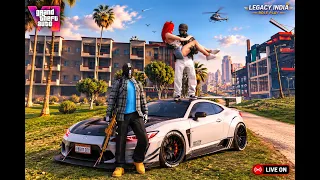 GYANGAMING IS GTA 5  LIVE | legacy india roleplay