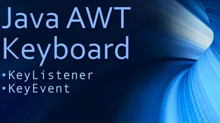 20 Java AWT - Track Key Stroke using KeyListener KeyEvent