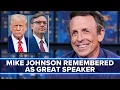 Download Lagu Trump Says Mike Johnson Will Be Remembered as a Great House Speaker