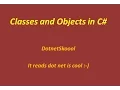 Classes Objects Constructors in C