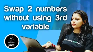 Swap two numbers without using third variable Java