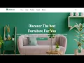 Responsive Furniture E-commerce Website Using HTML and CSS