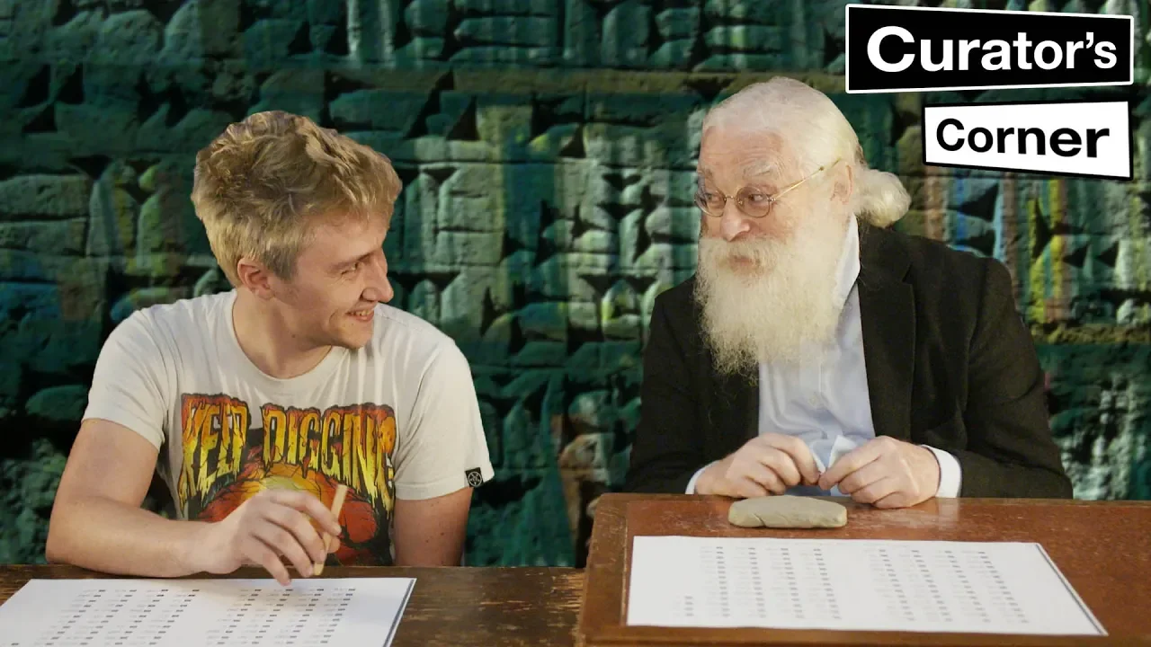 How to write cuneiform with Irving Finkel and @preservethings I Curator's Corner S4 Ep9