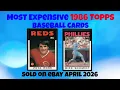 1986 Topps Most Expensive eBay Sales Baseball Cards April 2026