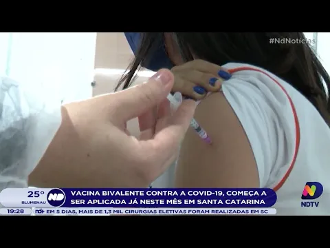 Vacina bivalente contra a Covid-19, começa a ser aplicada já neste mês em Santa Catarina