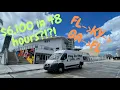 DAY IN THE LIFE 6 100 in 48 hours as a cargo van owner operator