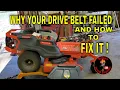 Ariens Hydro Belt Failure Why It Broke and How To Repair What Caused It IkonX52 Zero Turn