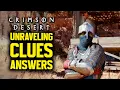 Crimson Desert - Unraveling Clues Quest All Correct Answers