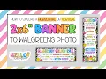 How to Upload a 2x6 Horizontal or Vertical Banner on Walgreens Photo 1