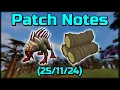 Patch Notes Blood Reaver 24