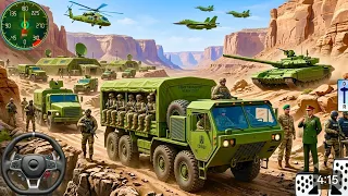 Army Truck Driving Simulator 🚛 | Realistic Military Truck Game 3D | Android Gameplay