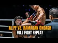 Lagu Aliff vs. Ramadan Ondash | ONE Fight Night 38 Volledige gevechtsherhaling