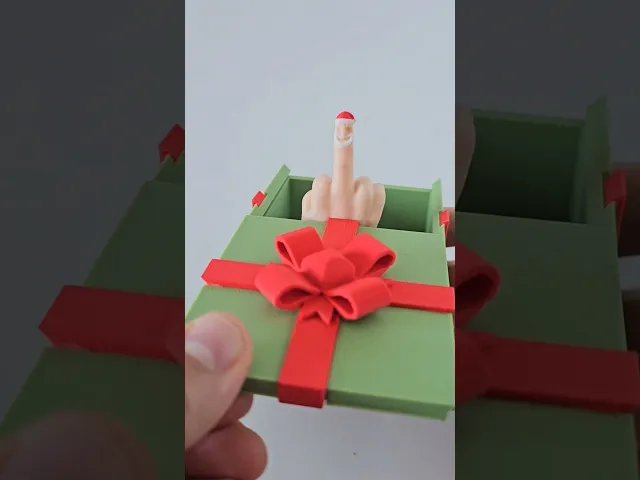 Surprise Gift Box Hidden Middle Finger / Multiparts video thumbnail