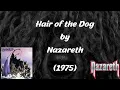 Hair of the Dog (Lyrics) - Nazareth | Correct Lyrics