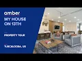 Property Tour My House on 13th Tuscaloosa Student Accommodation in USA amber