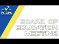 PGCPS Board of Education Business Meeting - 2025