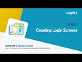 Creating A Knowledge Base App Part 3 of 5 Creating Login Screens
