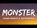 Download Lagu Shawn Mendes, Justin Bieber - Monster (Lyrics)