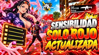 ¡SENSI 2027!🔥 LA MEJOR SENSIBILIDAD PARA PEGAR TODO ROJO EN IPHONE EN LA NUEVA ACTUALIZACIÓN ✅