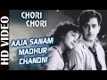 Lagu Aaja Sanam Madhur Chandni -Video Song |Raj Kapoor \u0026 Nargis|Lata Mangeshkar |Hindi Black \u0026 White Song