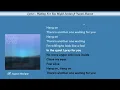 Lyrics   Waiting For You Majid Jordan ft Naomi Sharon