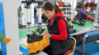 u s everlast running shoes at the end of the mass production process