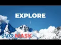 Awesome SVG Text Masking Using HTML CSS And JavaScript ScrollTrigger Effect