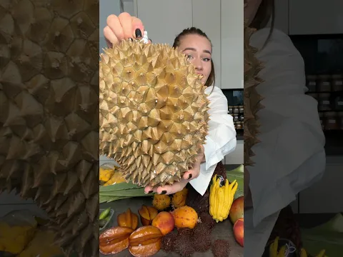 Exotic fruits 🥭🥥🍍 Which one should we try first? 😋