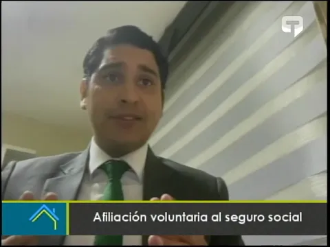 Afiliación voluntaria al seguro social
