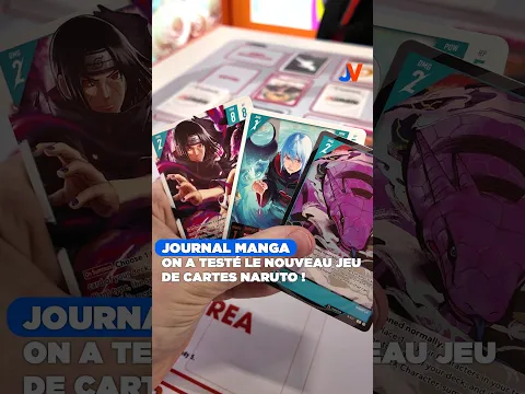 J'ai joué au nouveau TCG Naruto Card Game ! 🍥