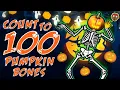 Halloween Count to 100 Rap for Kids Redoo Just Dance Skeletons 100 Pumpkin Bones PhonicsMan