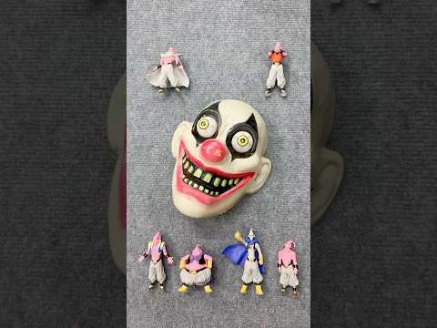 The complete Majin Buu set featuring interesting characters
