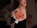 Her flower tattoos are incredible
