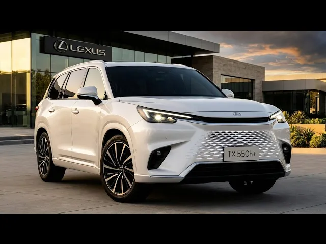 The 2027 Lexus TX 550h+ Is the Sophisticated PHEV SUV Families Have Been Waiting For