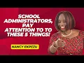 5 Things New School Administrators Should Focus On