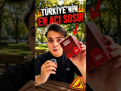 TÜRKİYENİN EN ACI SOSU DENEDİM #shorts